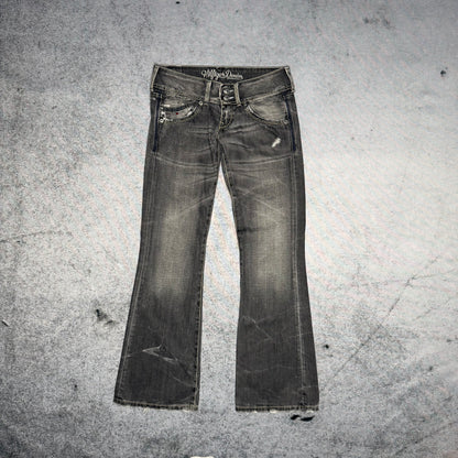 Hilfiger Vintage Womens Low Waist Bootcut Jeans grey (29/32)