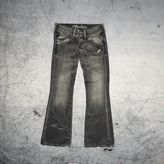 Hilfiger Vintage Womens Low Waist Bootcut Jeans grey (29/32)