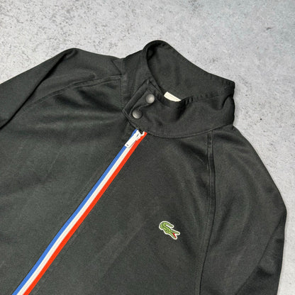 Lacoste 00s Track Jacket black "France" (2 fits XS/S)