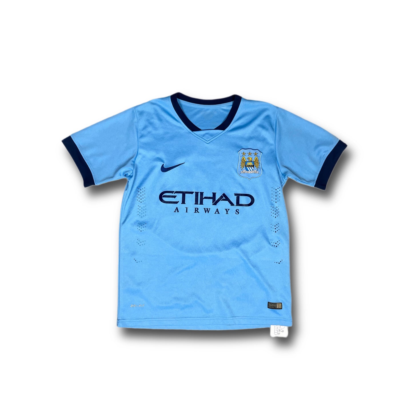 Nike Man City Home Trikot Jersey 2013 16 Kun Agüero