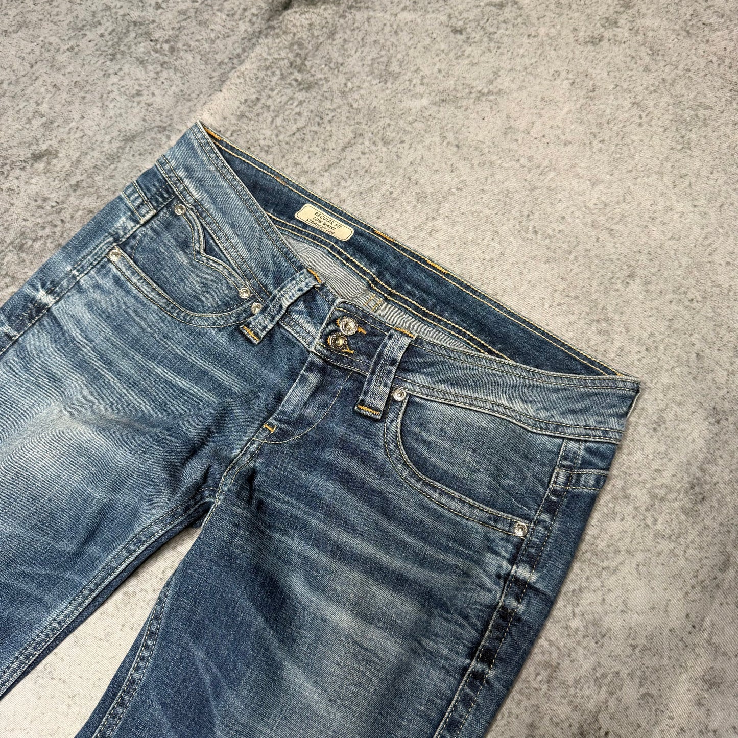 Pepe Jeans Low Waist Straight Leg Jeans Womens (29/34)