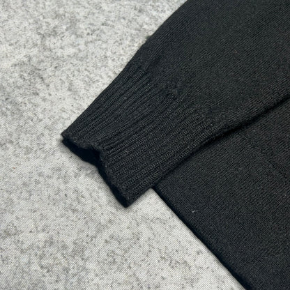 Stone Island Vintage 00s Wool Crewneck Sweater black (S)
