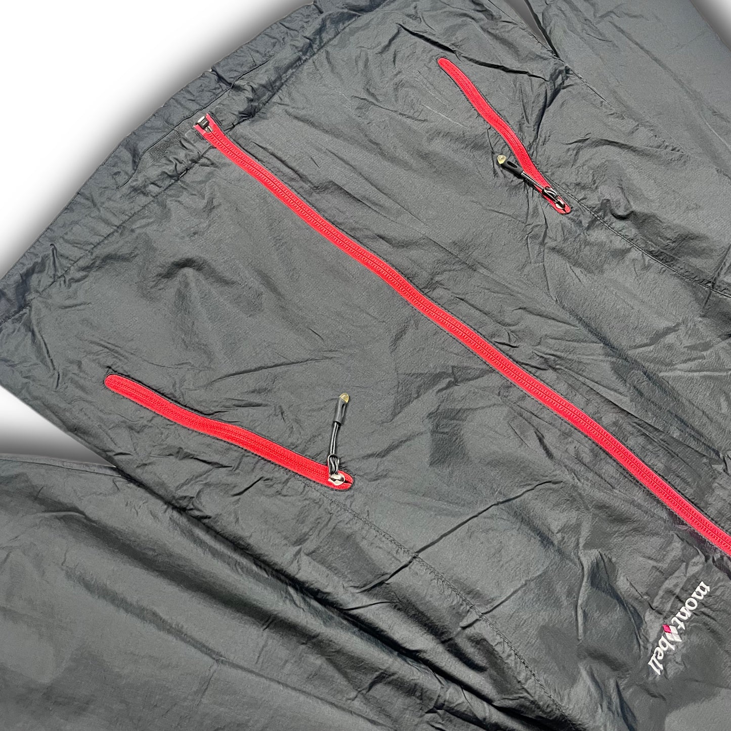 Montbell GoreTex Jacket Vintage black red