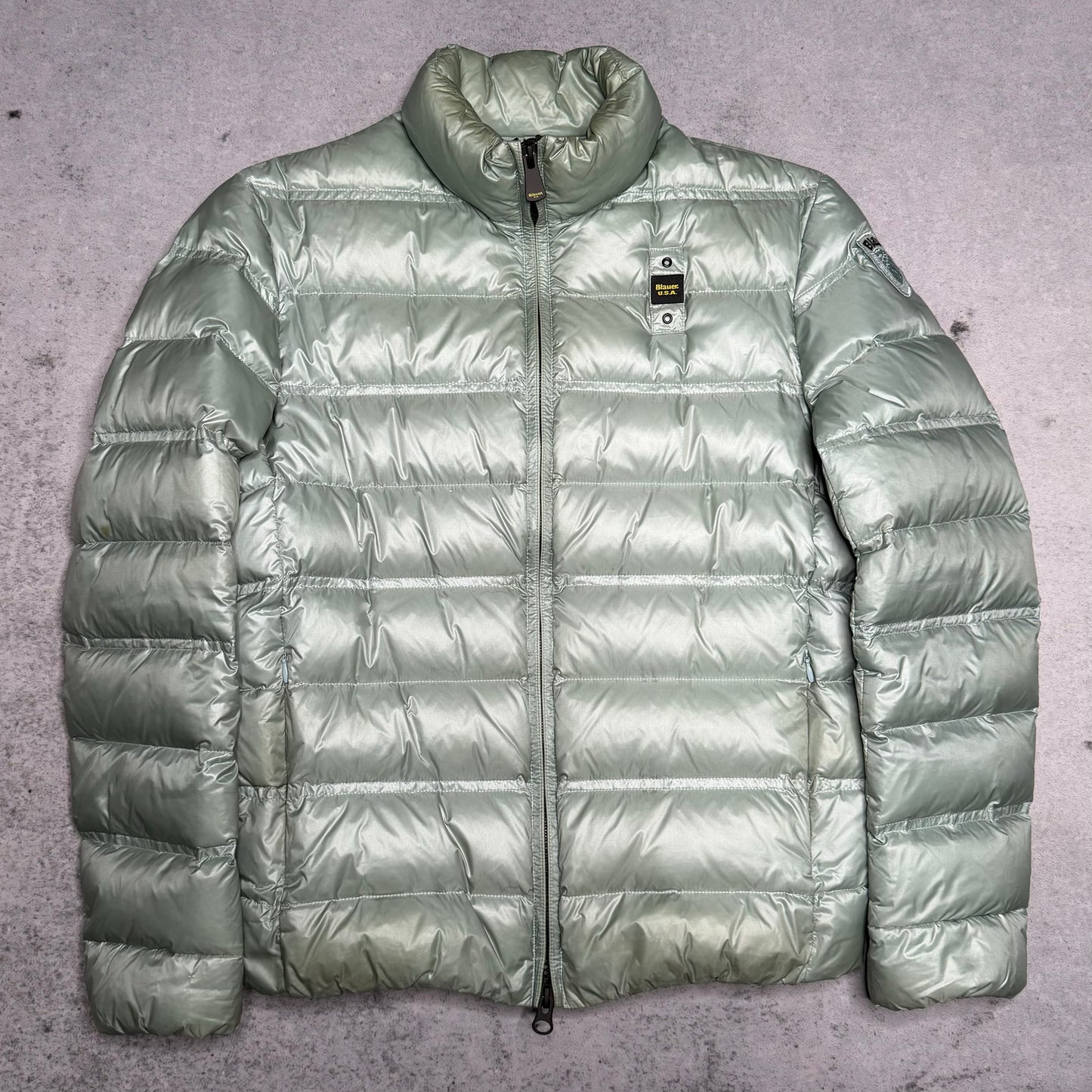 Blauer USA Blouson Down Puffer Jacket mint (M)