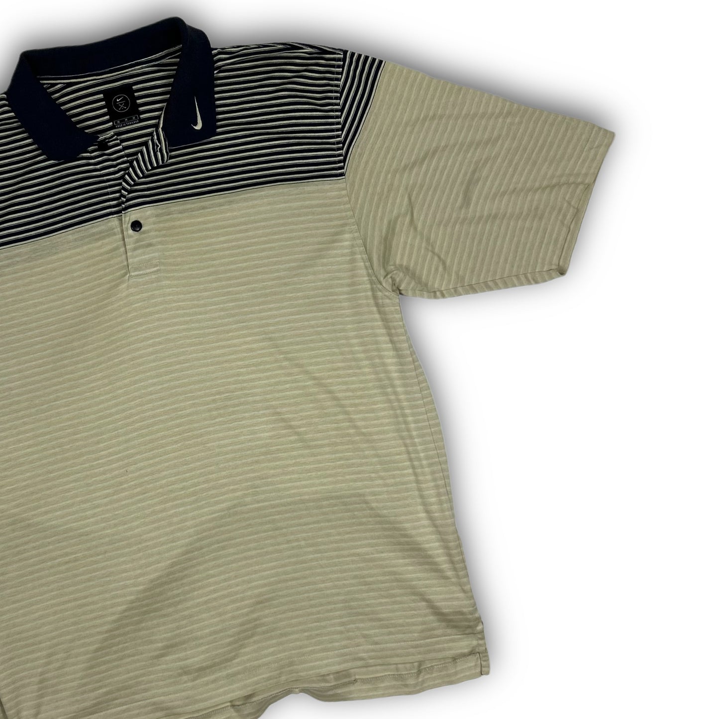 Nike 00s Striped Hockey Polo Shirt