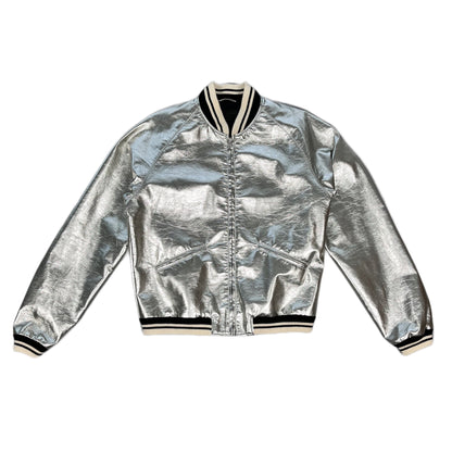 Saint Laurent 2014 Runway Hedi Slimane Teddy Bomber Jacket (fits S)