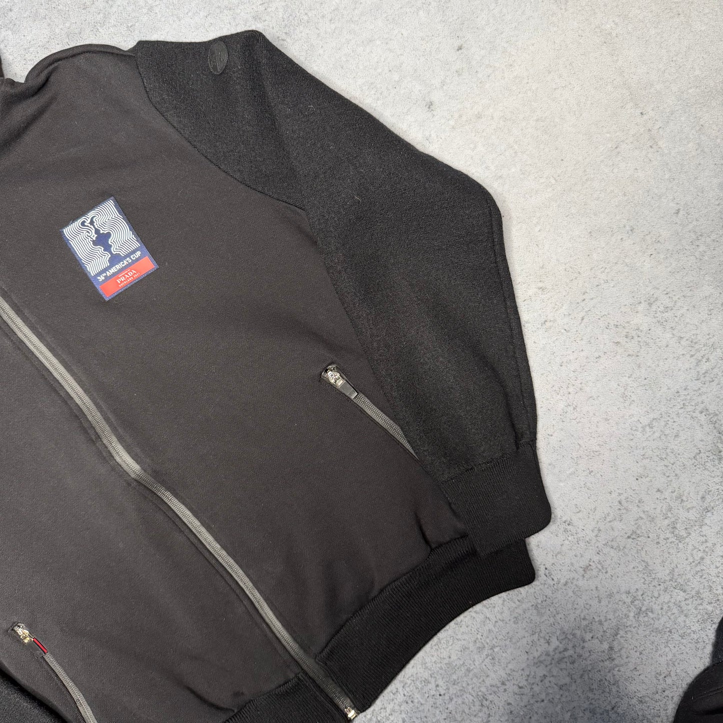 Prada x North Sails 36th Americas Cup Hooded Cardigan Jacket (fits M)