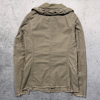 Hysteric Glamour Japanese Distressed Military Denim Jacket (fits S)