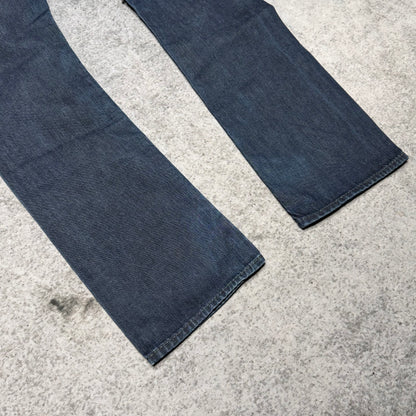 True Religion OG Straight Jeans Ricky Big QT Stitch dark blue (31/34)
