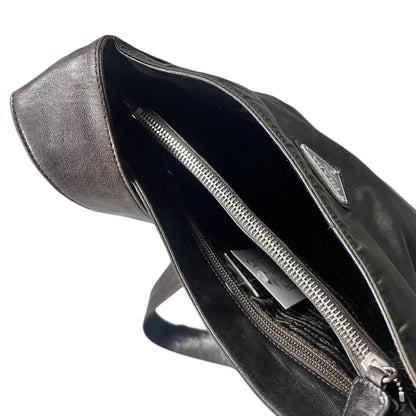 Prada Leather Strap Nylon Bag Vintage
