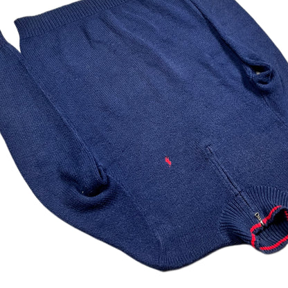 Polo Ralph Lauren Vintage Quarter Zip Knit Sweater
