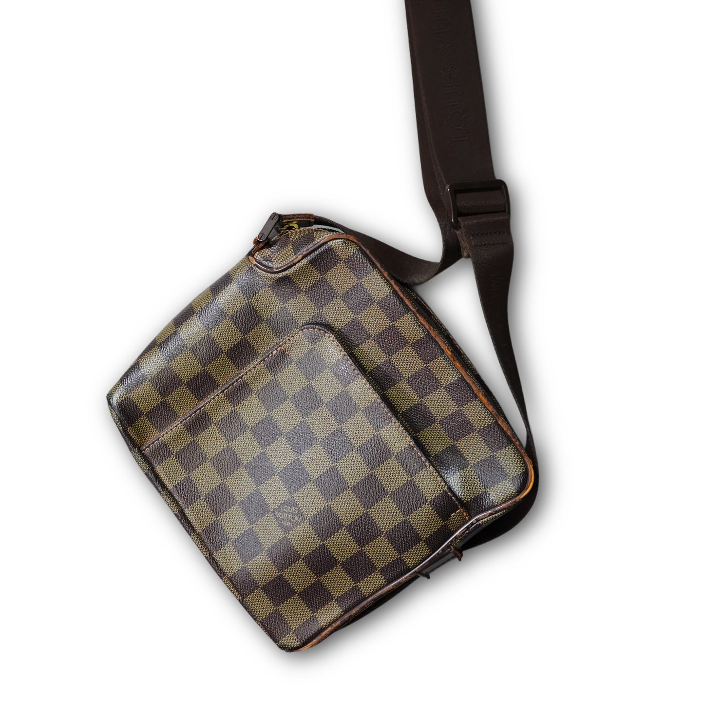 Louis Vuitton Damier Ebene Olav PM Crossbody Bag 2009