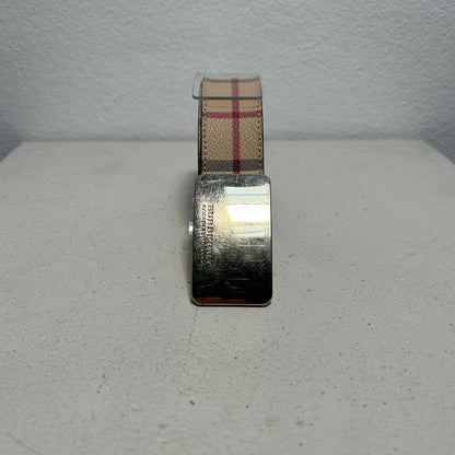 Burberry 00s Monogram Nova Check Belt Leather (100cm)