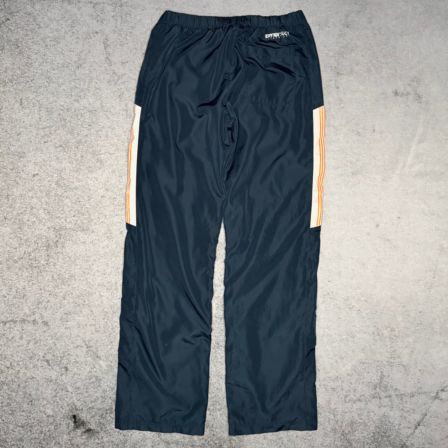 EA7 Emporio Armani Straight Leg Track Pants navy blue (S)