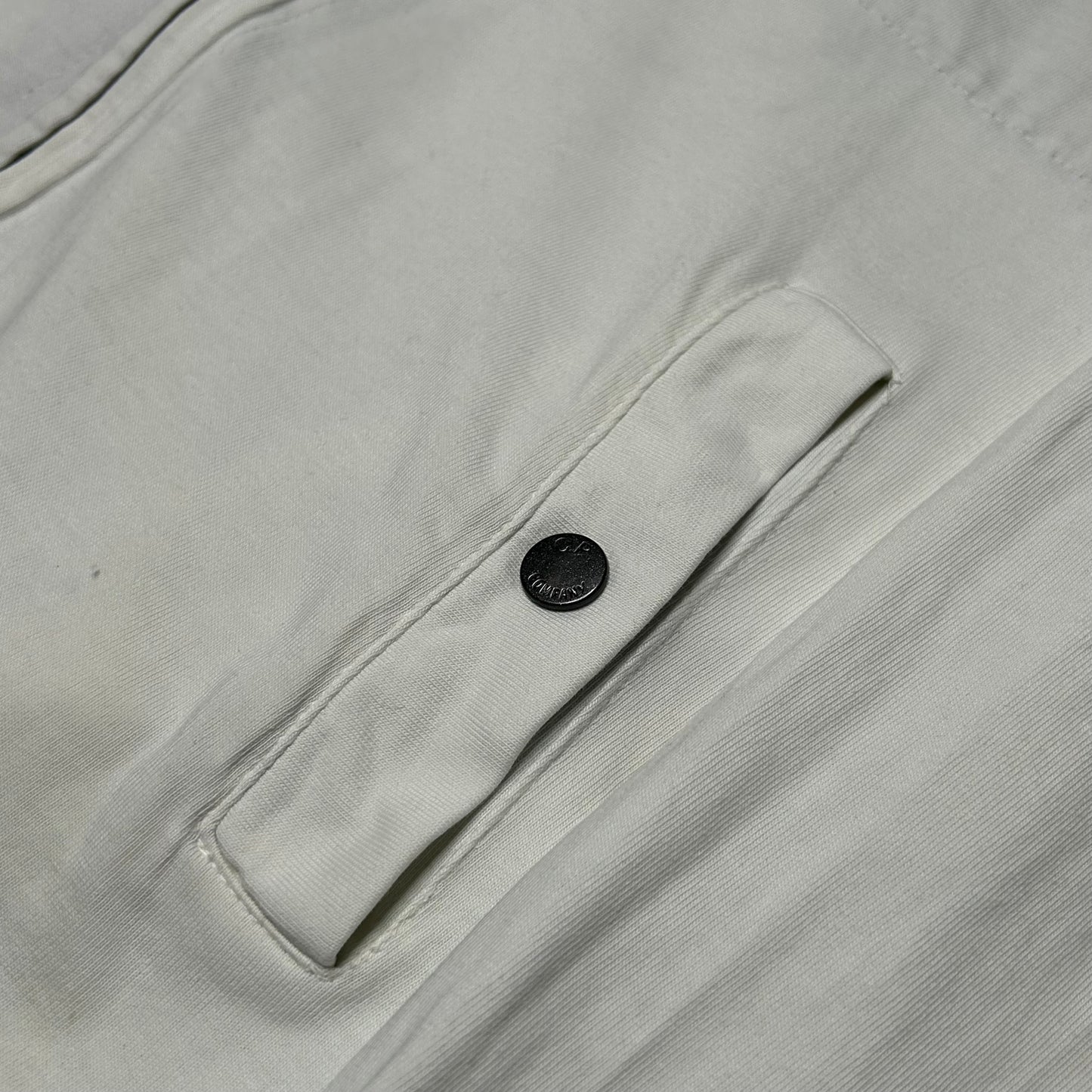 C.P. Company Asia Exclusive Goggle Zip Jacket creme white (fits M)