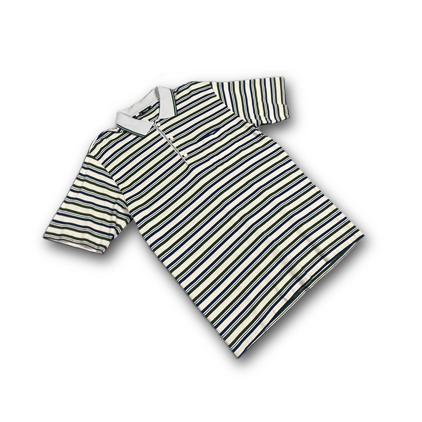 Celine Paris Vintage 00s Striped Poloshirt