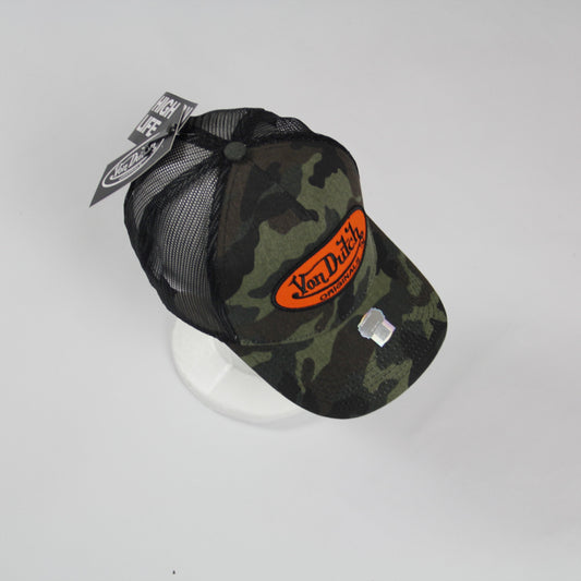 Von Dutch Originals Trucker Cap "Austin" Camo Green