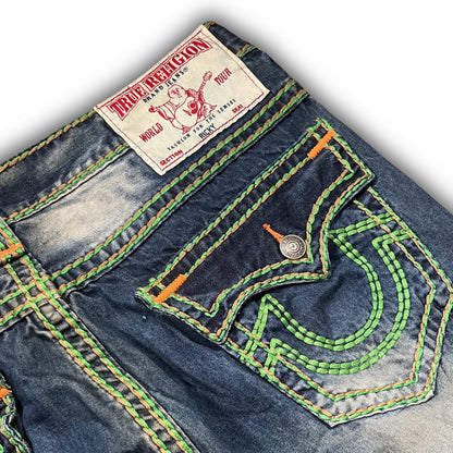 True Religion Baggy Jeans Vintage Ricky “Chief Keef” (XL)