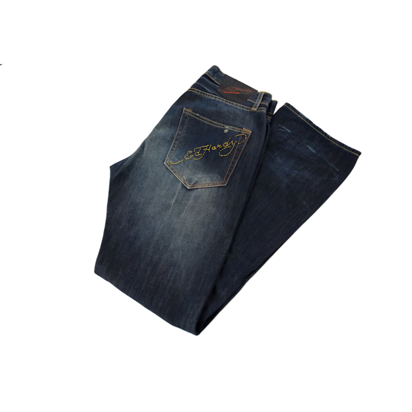 Ed Hardy Jeans with Logo Embroidery