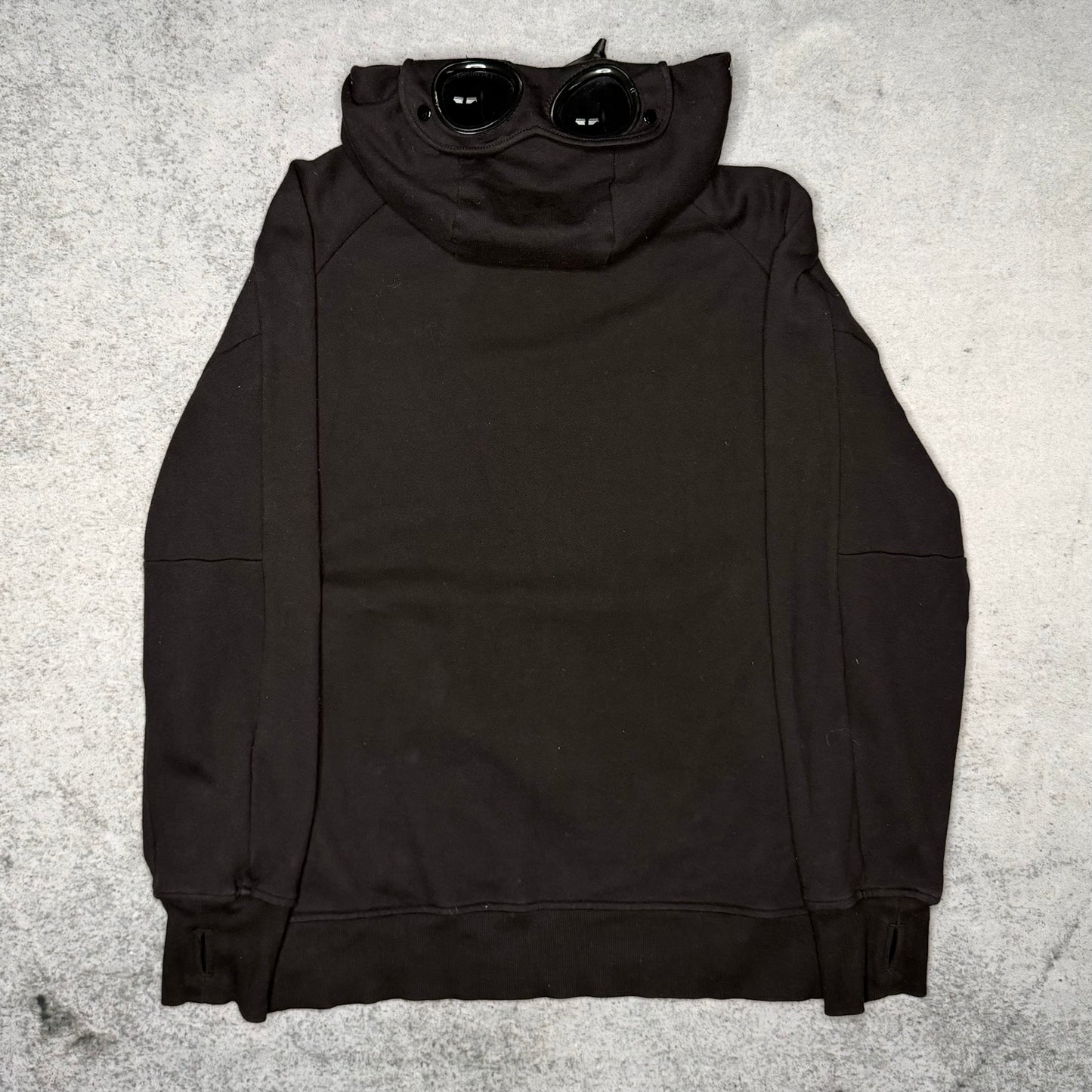 C.P. Company Goggle Full Zip Hoodie black like new (XL)