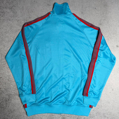 Needles Japan Poly Smooth Track Jacket Electric Blue Red (XL)