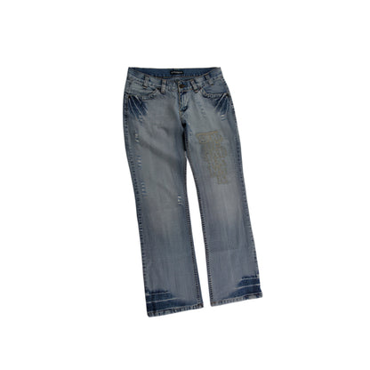 Dolce Gabbana Vintage Embroidered Jeans Women