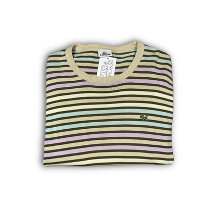 Lacoste Sweater Vintage Pastel Colour Stripes
