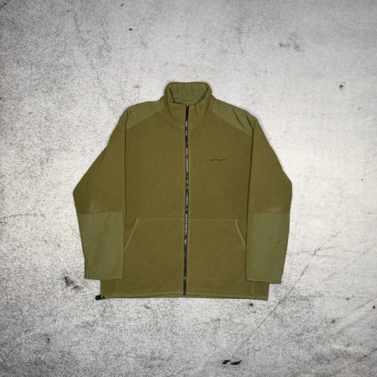 Carhartt 00s Vintage Fleece Jacket olive (XL)