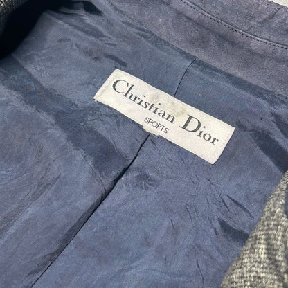 Christian Dior Sports Vintage 90s Cropped Tweed Jacket (fits S)