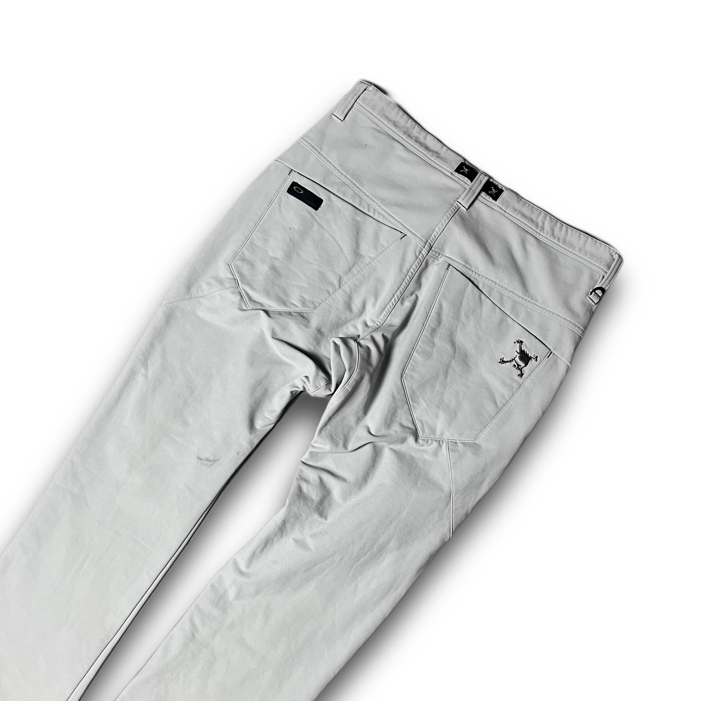 Oakley 00s Women's MTB Software Soft Shell Track Pants white