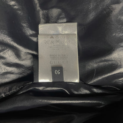 Gucci Shiny Puffer Jacket Vintage black