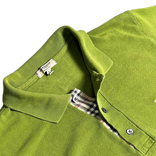 Burberry Nova Check Poloshirt Green