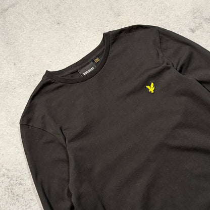 Lyle & Scott Casual Longsleeve Shirt black (M)