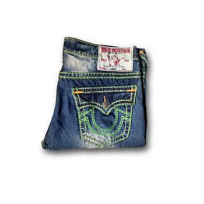 True Religion Baggy Jeans Vintage Ricky “Chief Keef” (XL)