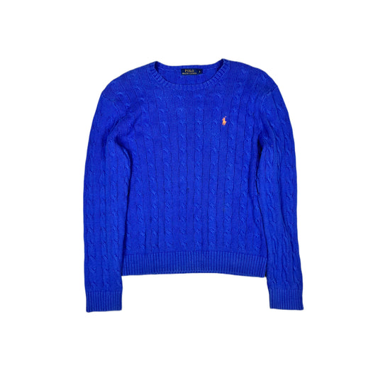Polo Ralph Lauren Cable Knit Sweater royal blue