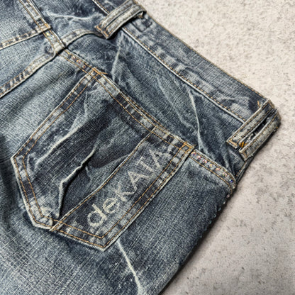 Dakata Y2K Low Rise Bootcut Denim w/ Rinestones (29/32)