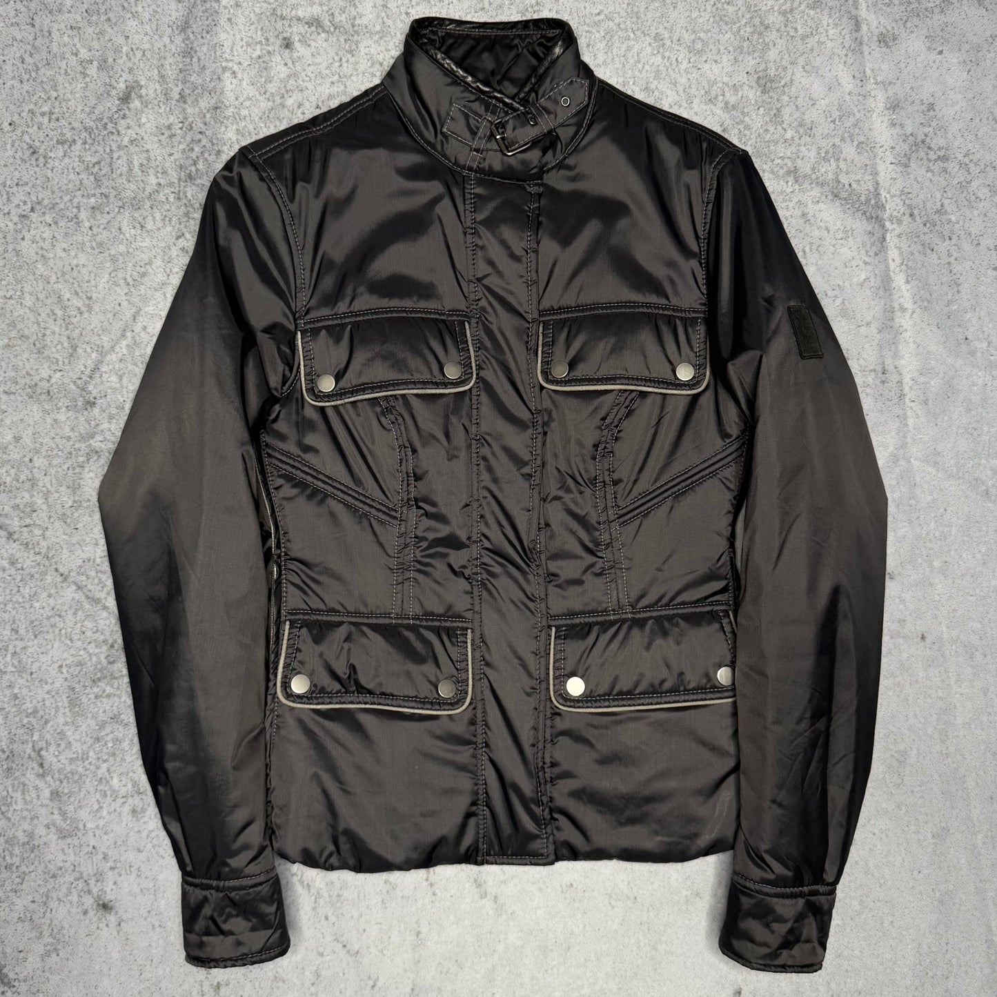 Belstaff Vintage Women's Padded Biker Blouson Jacket black (S)