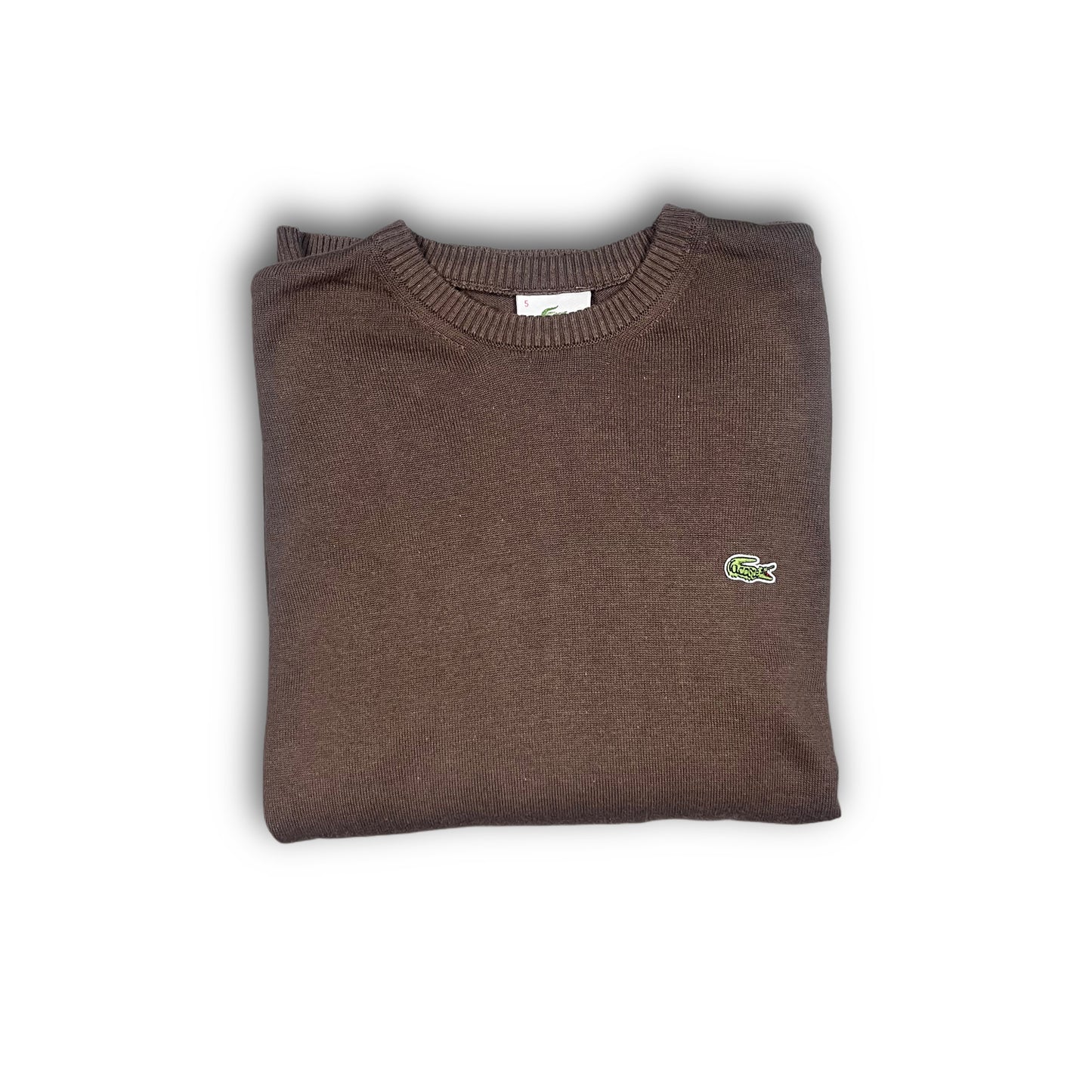 Lacoste Knit Sweater 00s brown