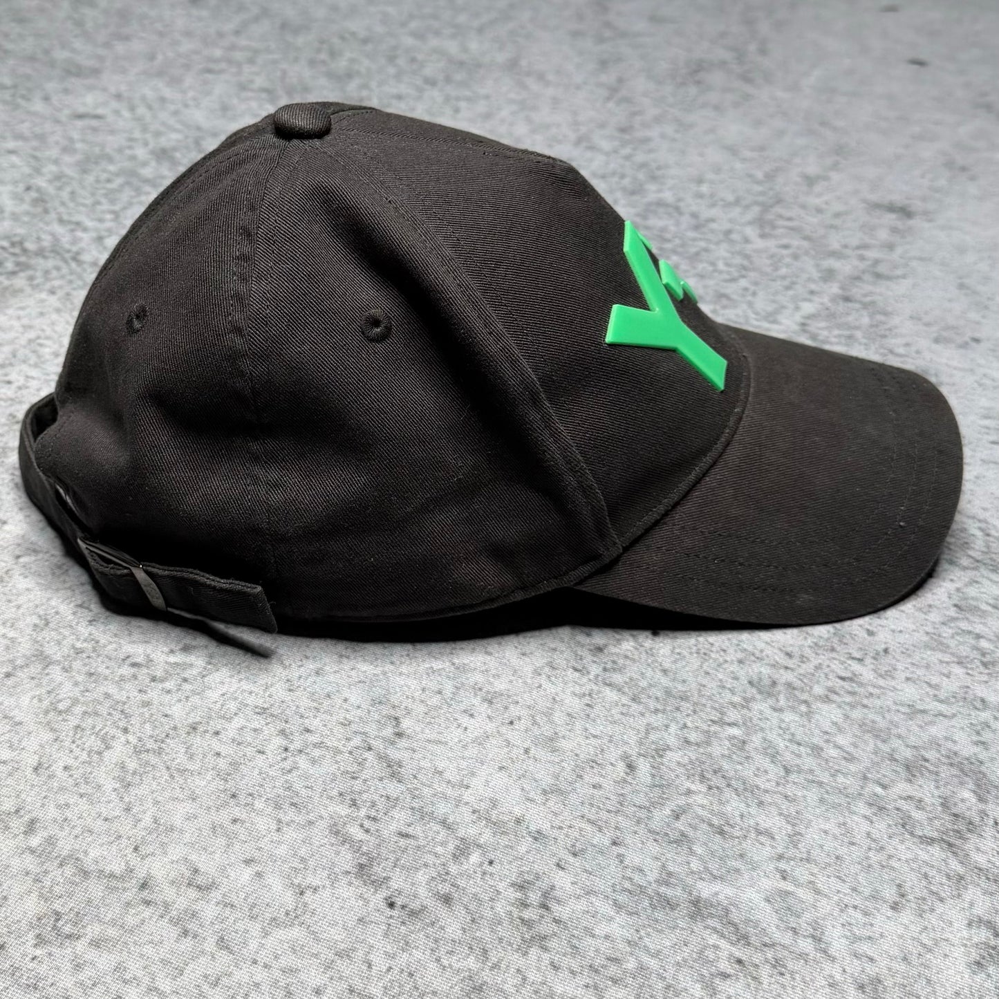 Y-3 Cap Big Logo black green