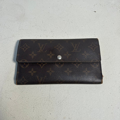 Louis Vuitton Vintage Monogram Canvas Wallet Sarah
