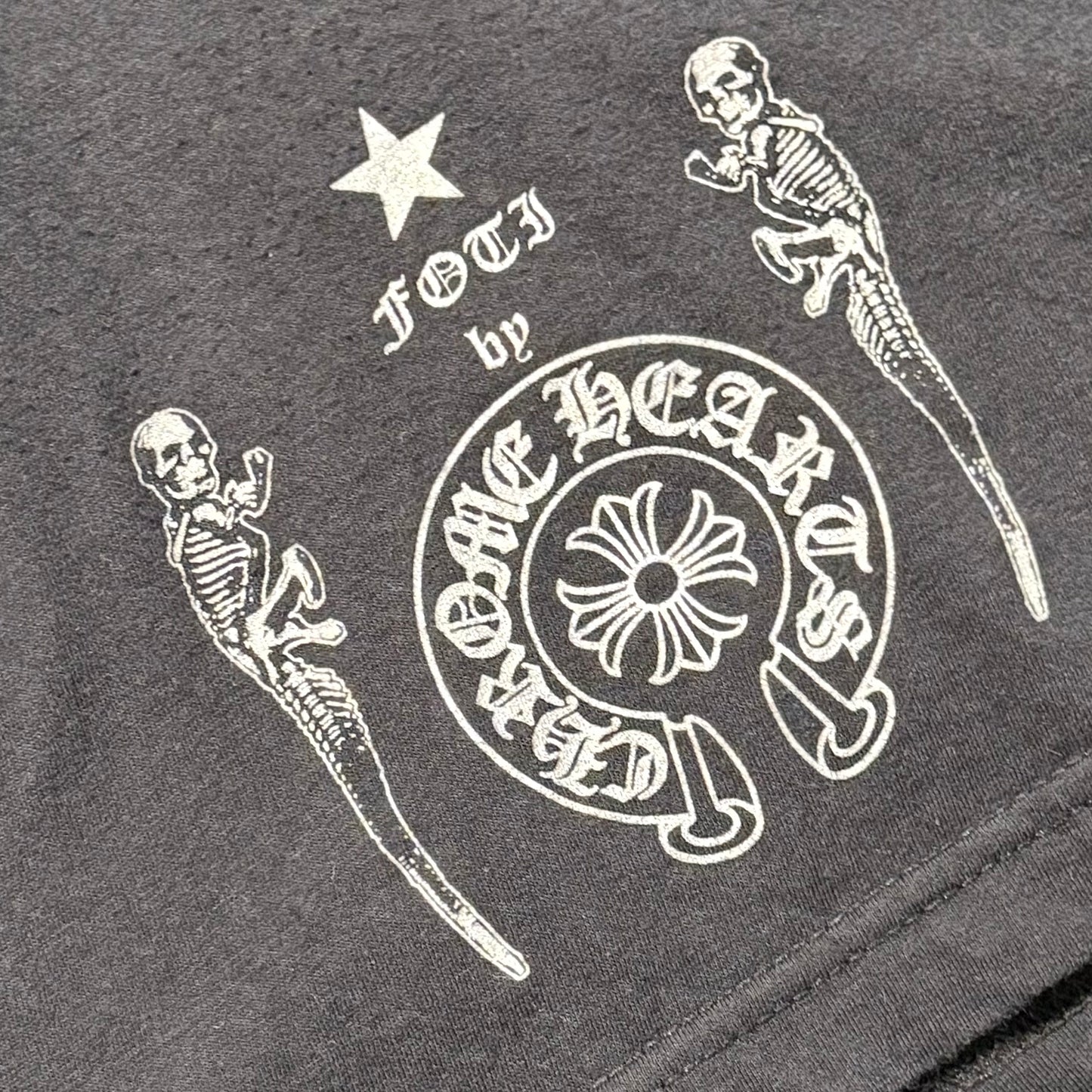 Chrome Hearts Archive Foti Jumbo Star Skull Logo Tee black (L)