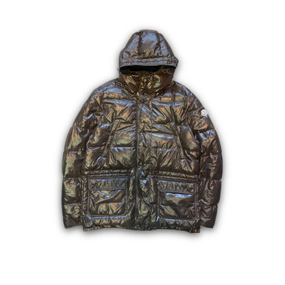 Moncler 00s STEAL Chiablese Down Puffer Jacket Reversible Brown (L)