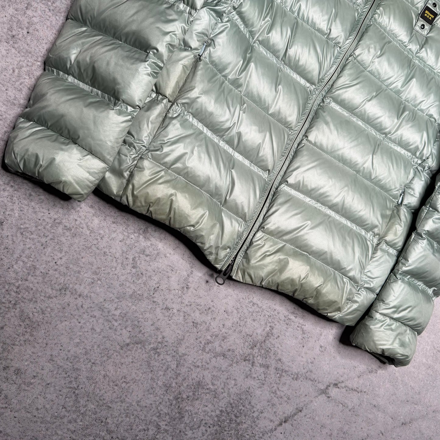 Blauer USA Blouson Down Puffer Jacket mint (M)
