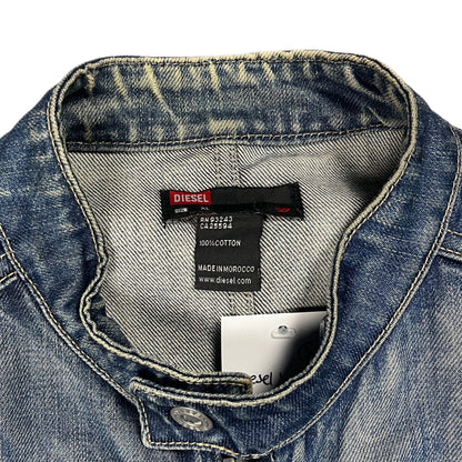 Diesel Biker Jeans Jacket Vintage