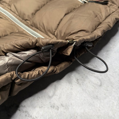 Montbell Japan Blouson Down Puffer Jacket brown (XS)