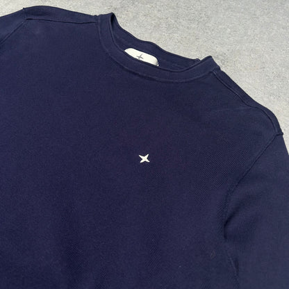 Stone Island Crewneck Sweatshirt navy blue (M fits S)