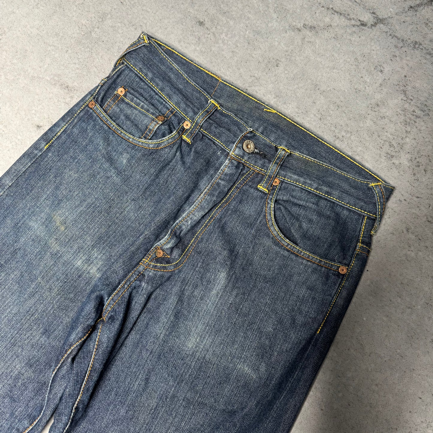 Red Monkey Company RMC Vintage Japanese Denim McDonalds Jeans (29)