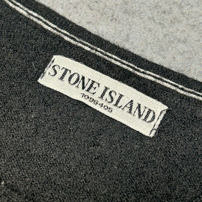 Stone Island Vintage 00s Wool Crewneck Sweater black (S)