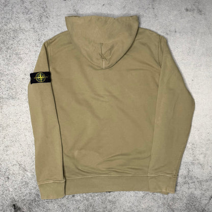Stone Island Heavy Cotton Zip Hoodie olive (XXL fits XL)