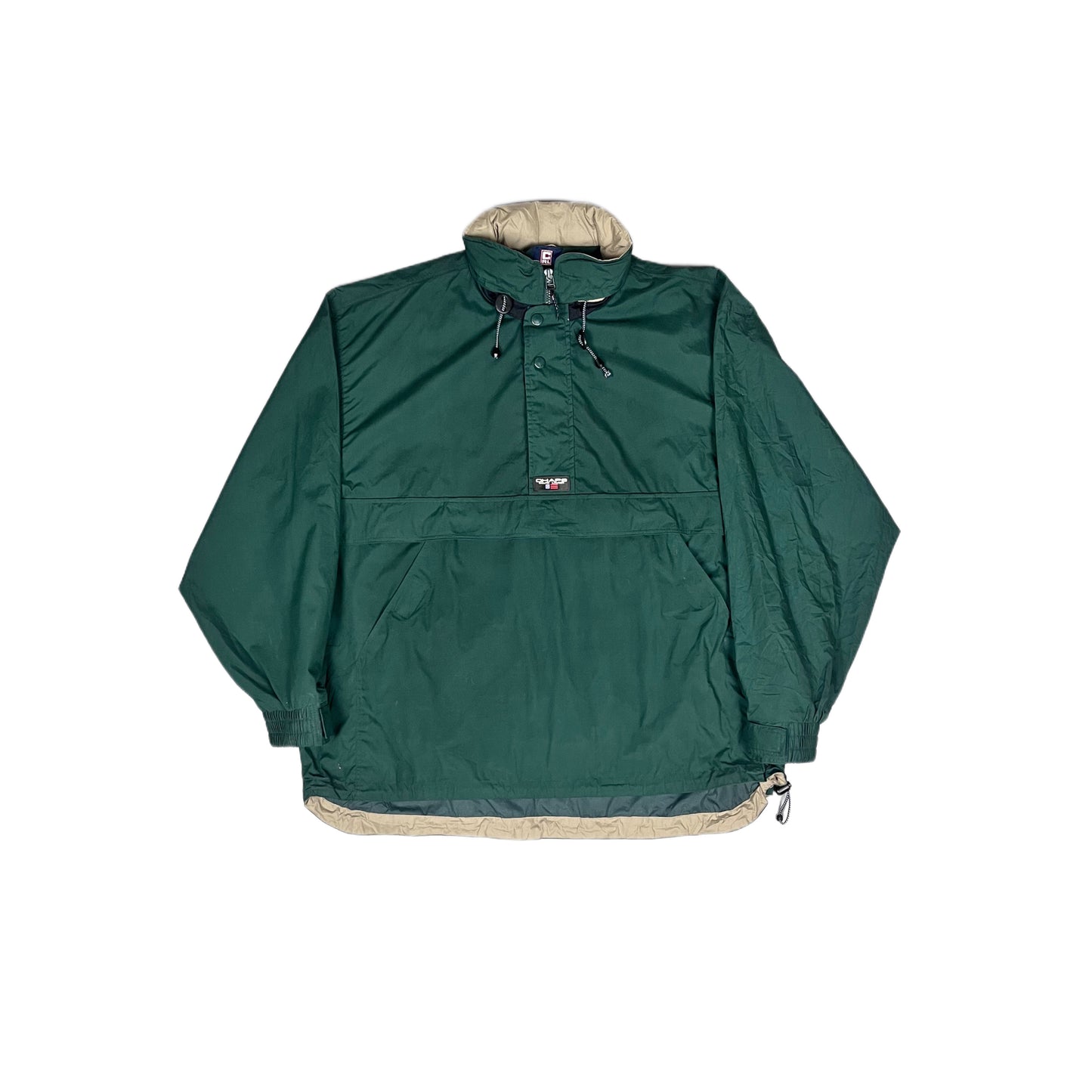 Chaps Ralph Lauren Vintage Half Zip Rain Jacket